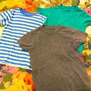 Lot of 3 Crewcuts Toddler Boys T-shirts, size 3, super soft!